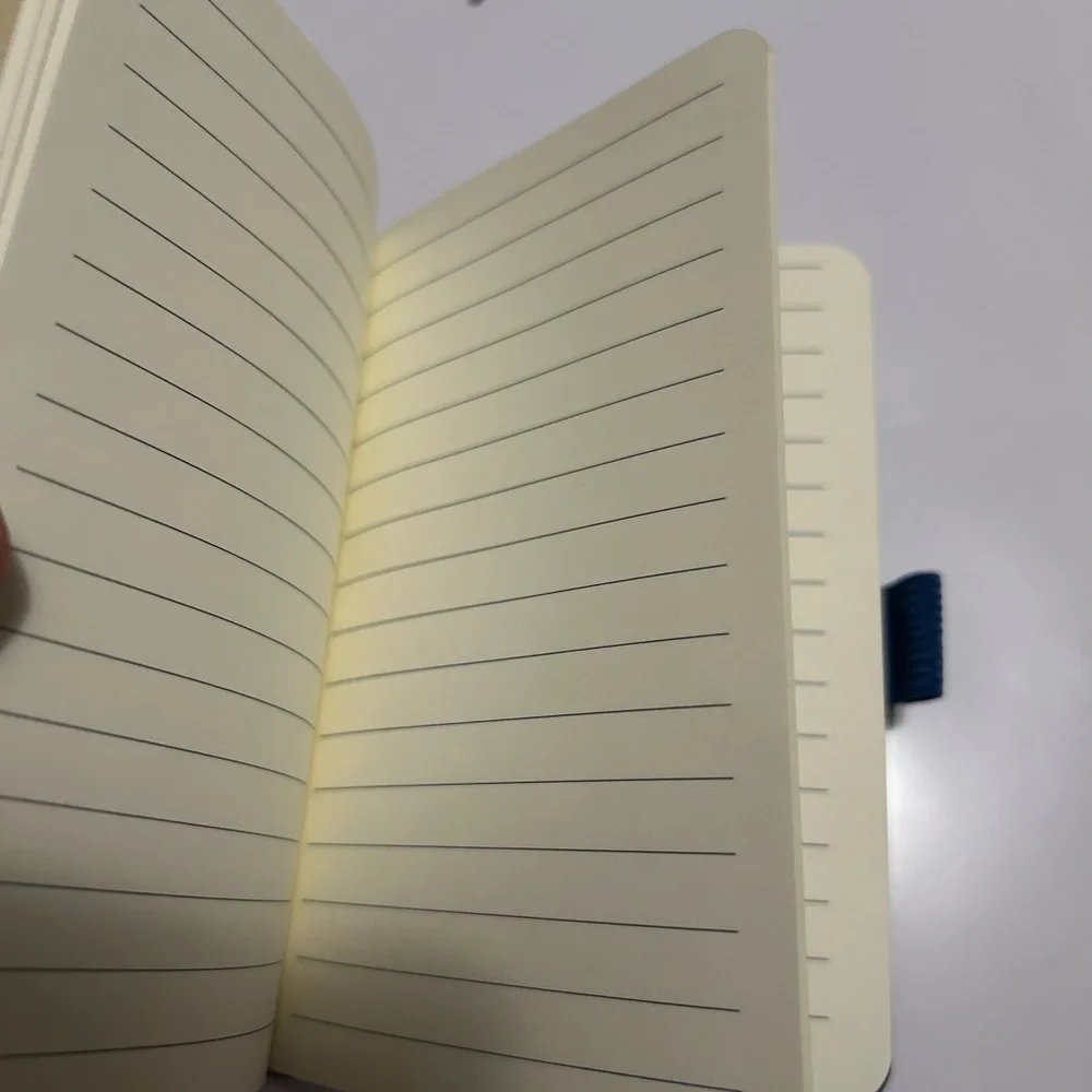 Blue notebook